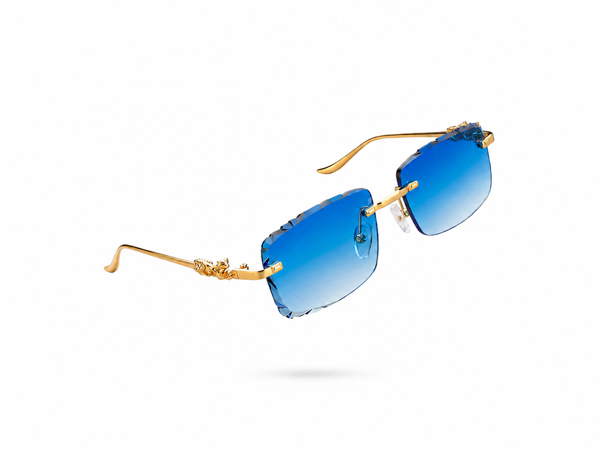Blue Larp Glasses