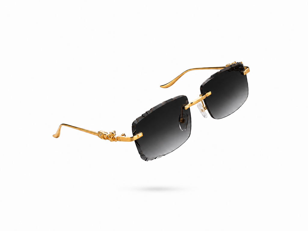 Black Larp Glasses
