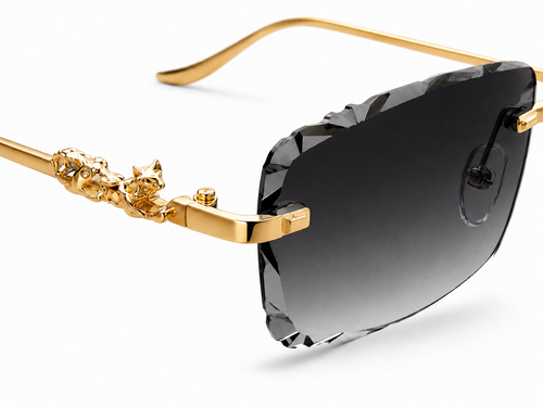 Black Larp Glasses