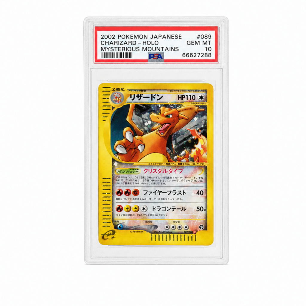 Charizard Tipo Cristal PSA 10